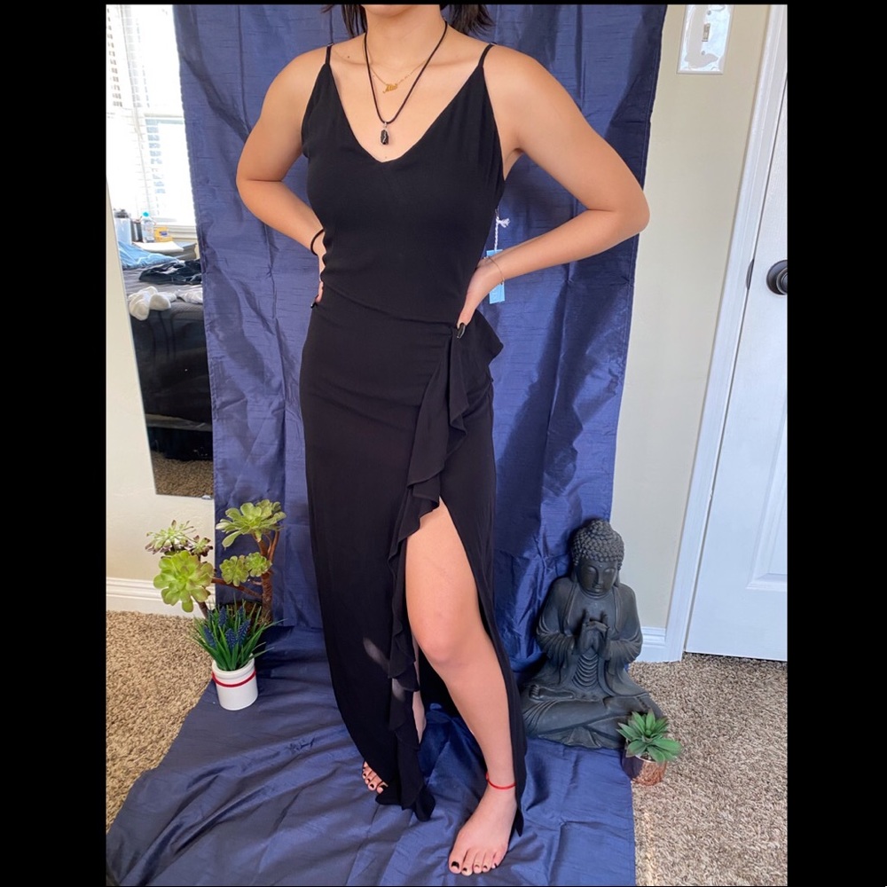 Balck long dress